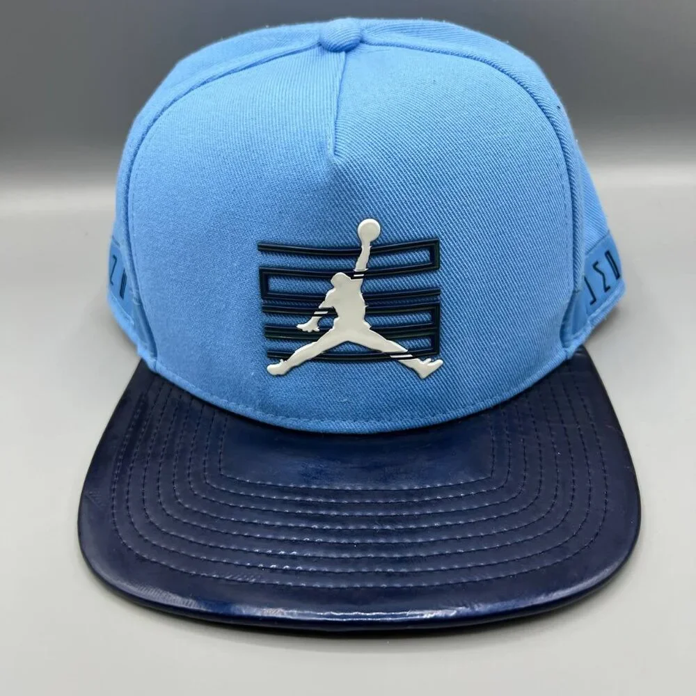 Air Jordan 11‎ Hat Men Blue Win Like 96 Jumpman Snap Back Cap UNC